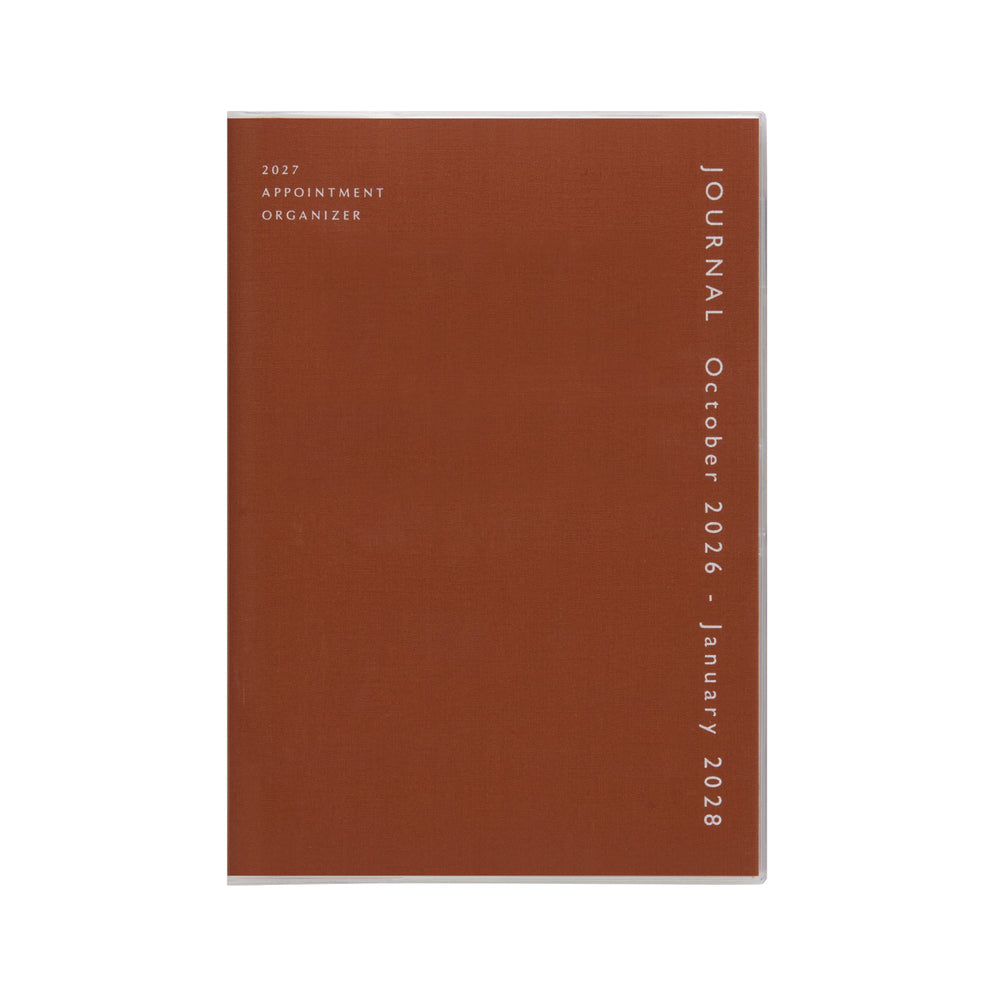 Hightide 2027 Monthly Square Diary coton A5