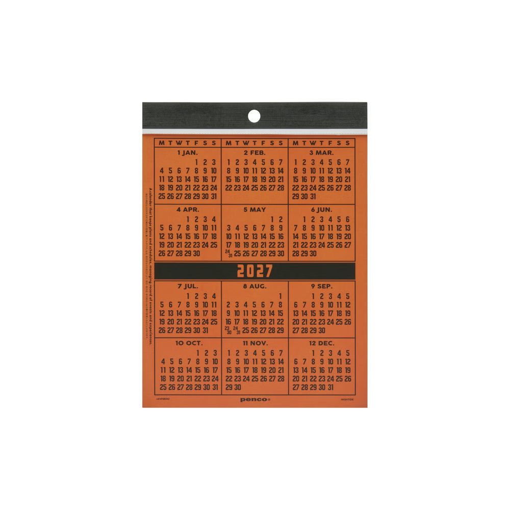 Penco 2027 Calendar