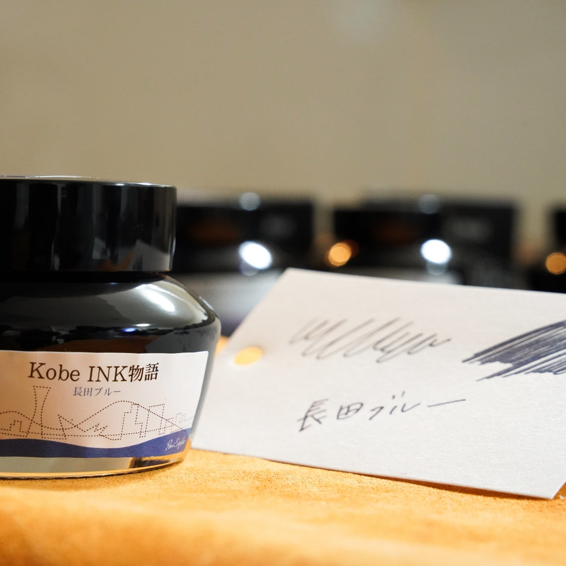 Nagasawa Kobe Ink 50ml Bottled Ink - Ink Story Vol. 23 Nagata Blue