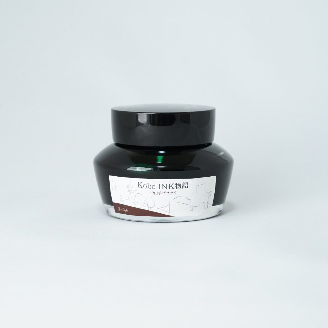 Nagasawa Kobe Ink 50ml Bottled Ink - Ink Story Vol. 24 Nakayamate Black