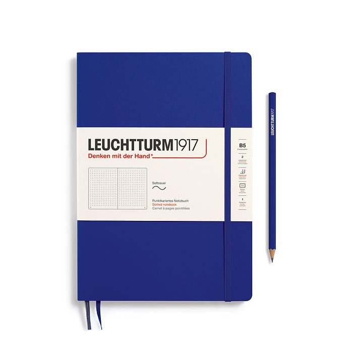 Leuchtturm B5 Softcover Notebook - Dot Grid