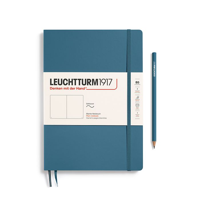 Leuchtturm B5 Softcover Notebook - Plain