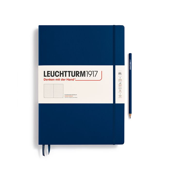 Leuchtturm A4+ Master Classic Hardcover Notebook - Ruled