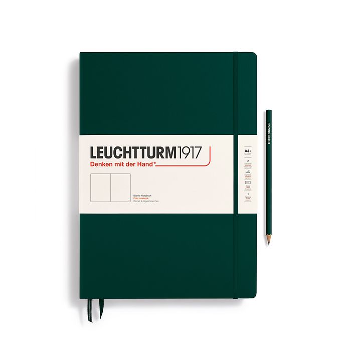 Leuchtturm A4+ Master Classic Hardcover Notebook - Plain