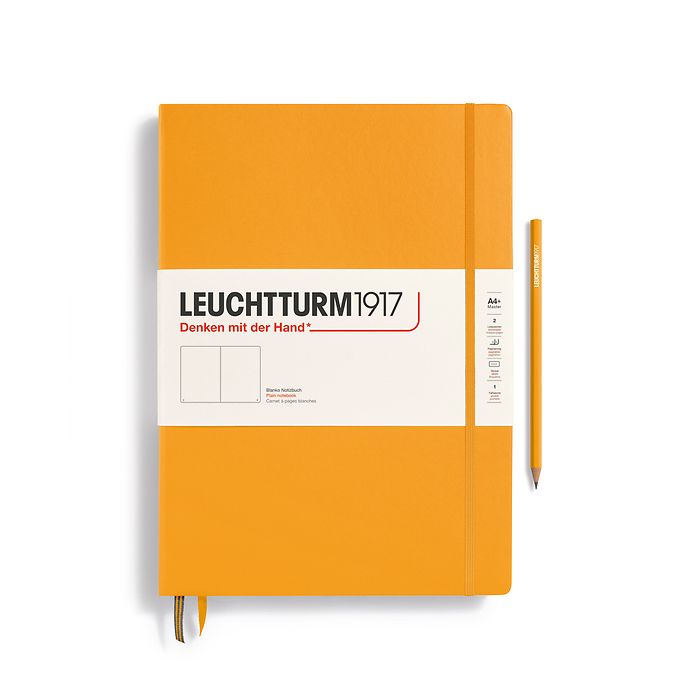 Leuchtturm A4+ Master Classic Hardcover Notebook - Plain