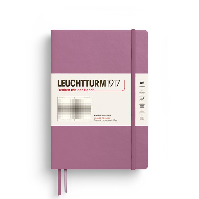 Leuchtturm A5 Hardcover Notebook - Squared