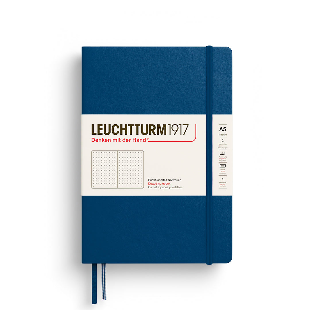 Leuchtturm A5 Hardcover Notebook - Dot Grid