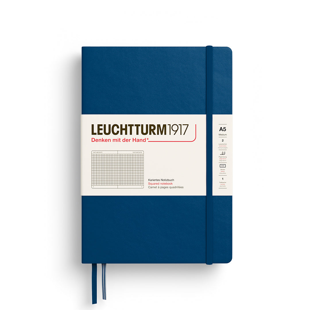 Leuchtturm A5 Hardcover Notebook - Squared