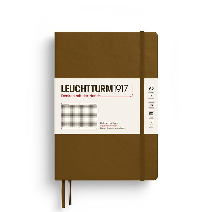 Leuchtturm A5 Hardcover Notebook - Squared