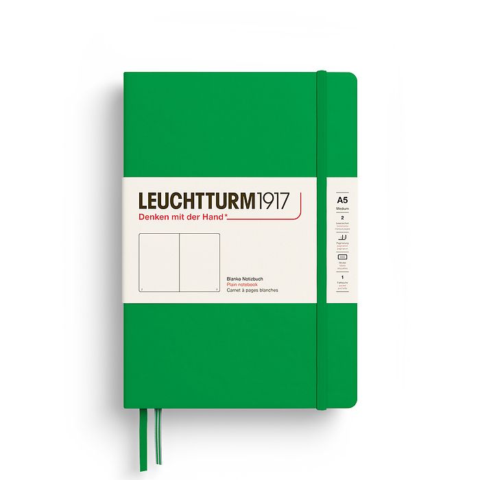 Leuchtturm A5 Hardcover Notebook - Plain