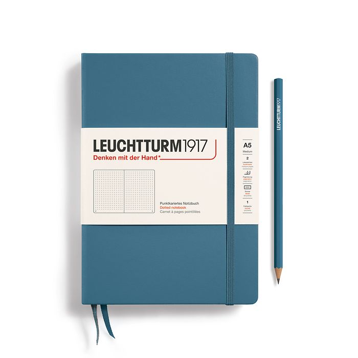 Leuchtturm A5 Hardcover Notebook - Dot Grid
