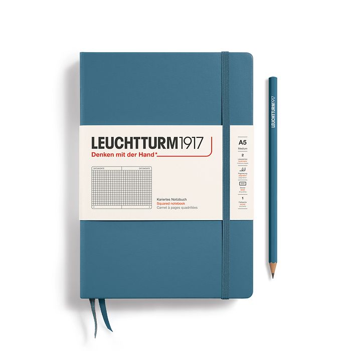 Leuchtturm A5 Hardcover Notebook - Squared
