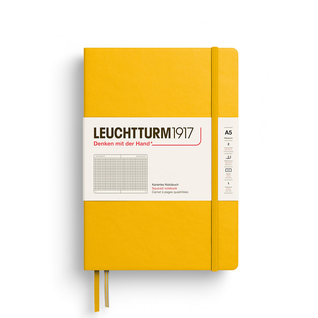 Leuchtturm A5 Hardcover Notebook - Squared