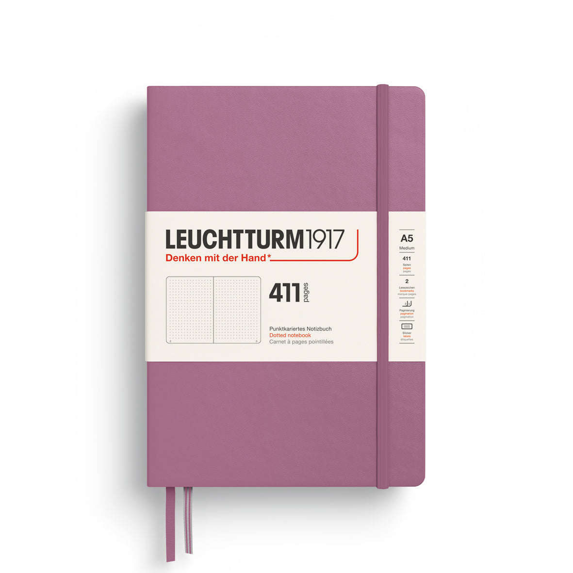 Leuchtturm A5 Hardcover Notebook - 411 Pages - Dotted