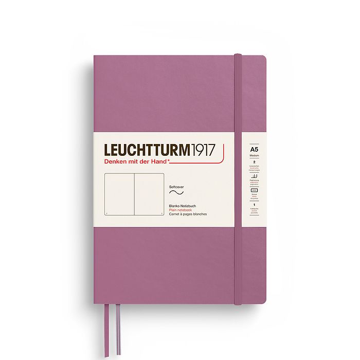 Leuchtturm A5 Softcover Notebook - Plain