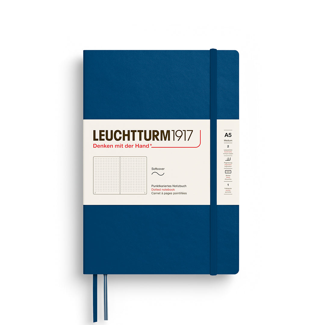 Leuchtturm A5 Softcover Notebook - Ruled
