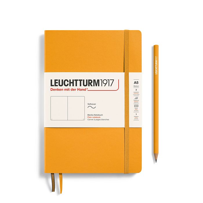 Leuchtturm A5 Softcover Notebook - Plain