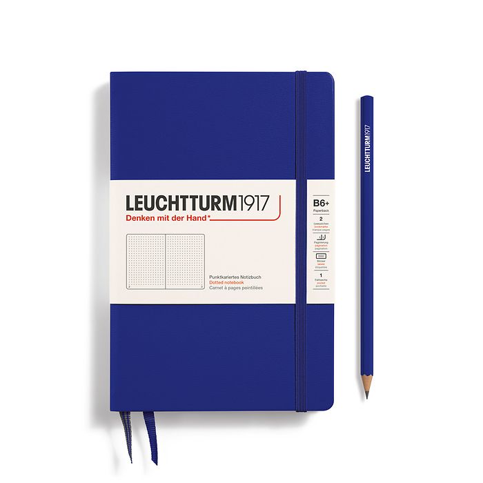 Leuchtturm B6+ Hardcover Notebook - Dot Grid