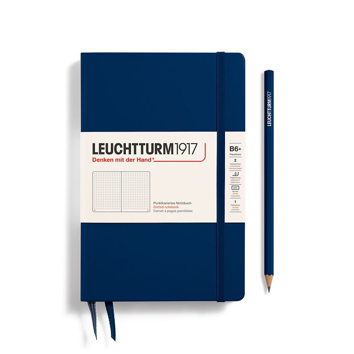 Leuchtturm B6+ Hardcover Notebook - Dot Grid