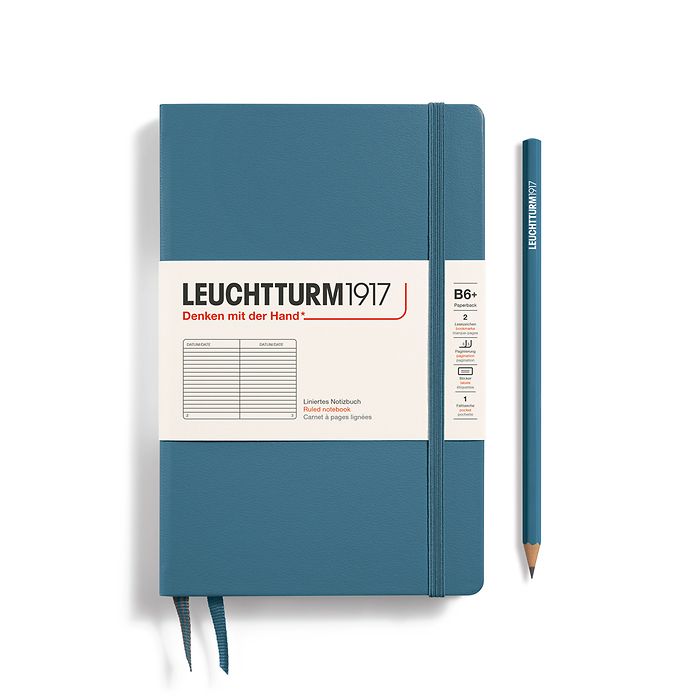 Leuchtturm B6+ Hardcover Notebook - Ruled