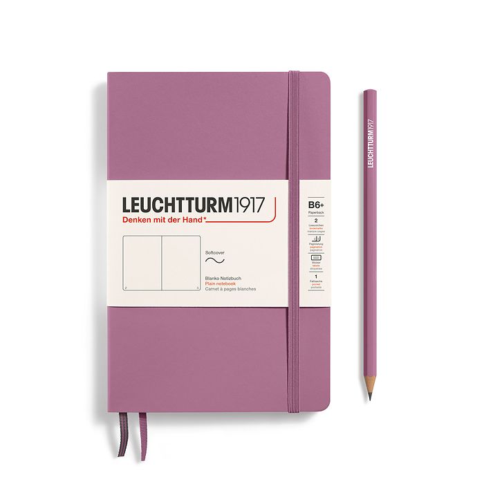 Leuchtturm B6+ Softcover Notebook - Plain