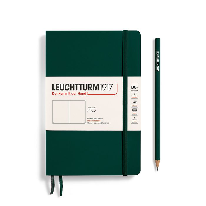 Leuchtturm B6+ Softcover Notebook - Plain