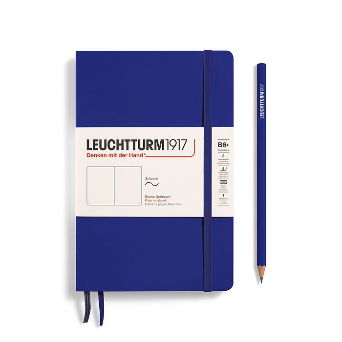 Leuchtturm B6+ Softcover Notebook - Plain