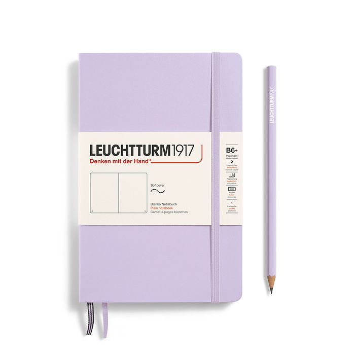 Leuchtturm B6+ Softcover Notebook - Plain