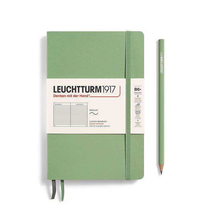 Leuchtturm B6+ Softcover Notebook - Ruled