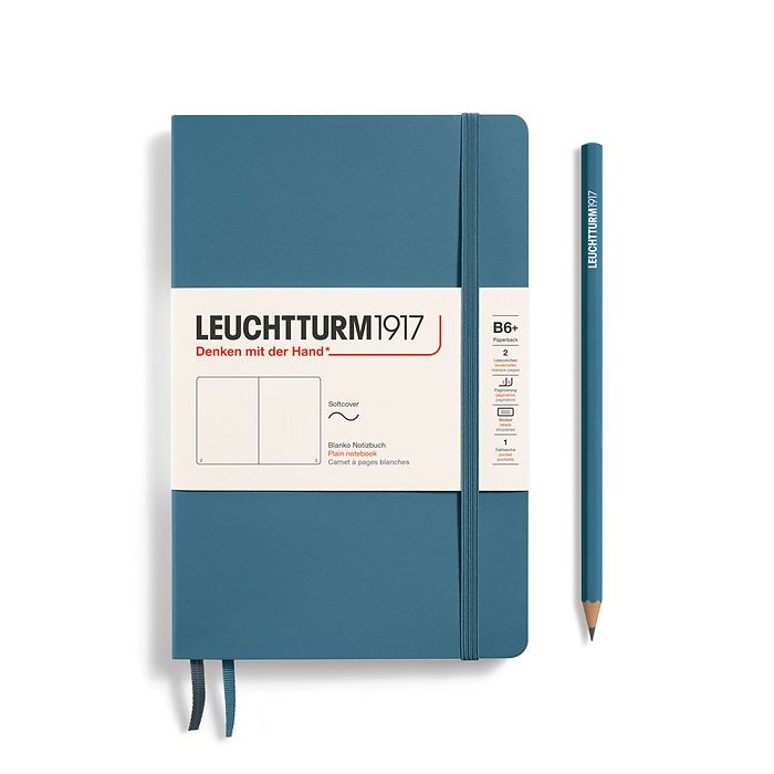 Leuchtturm B6+ Softcover Notebook - Plain