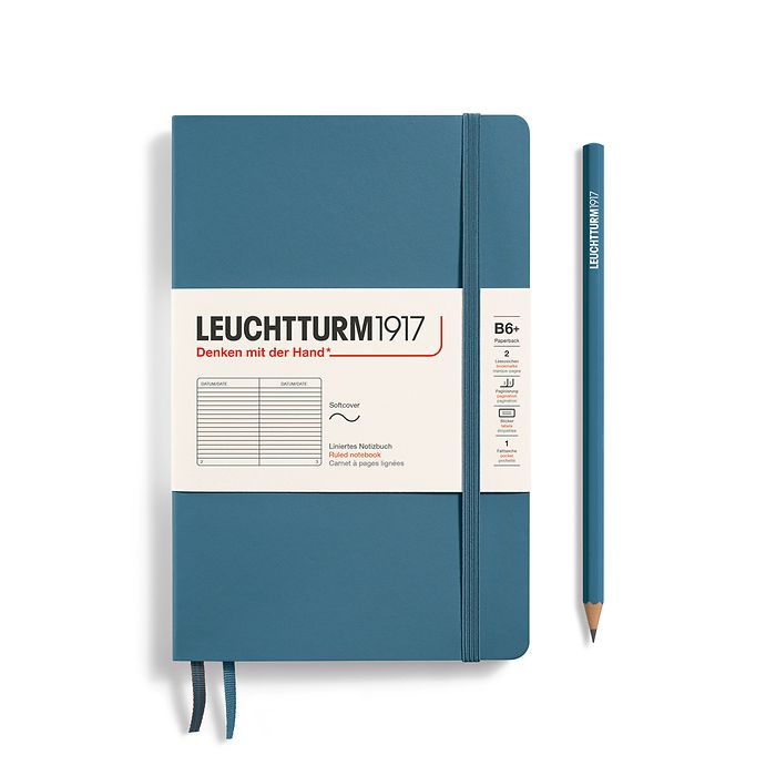Leuchtturm B6+ Softcover Notebook - Ruled