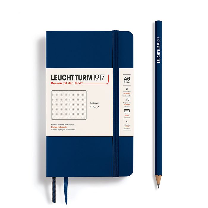 Leuchtturm A6 Softcover Notebook - Dot Grid