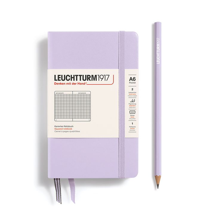 Leuchtturm A6 Hardcover Notebook - Squared