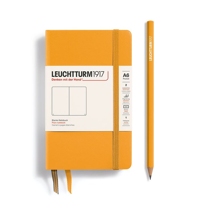 Leuchtturm A6 Hardcover Notebook - Plain