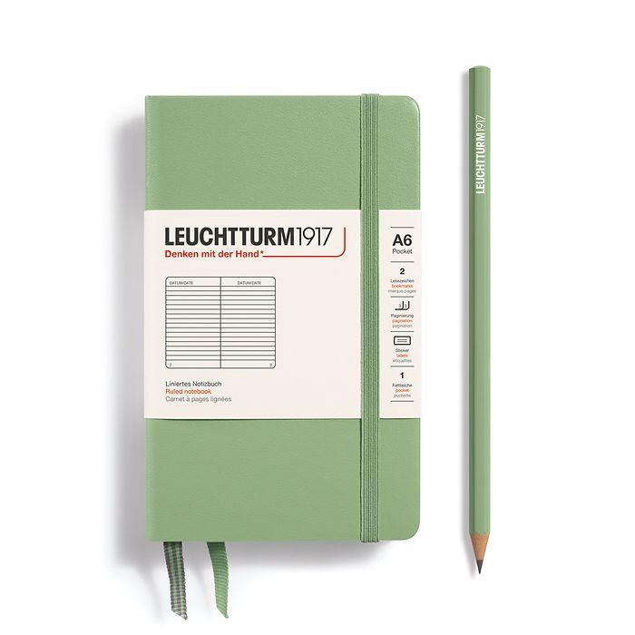 Leuchtturm A6 Hardcover Notebook - Ruled
