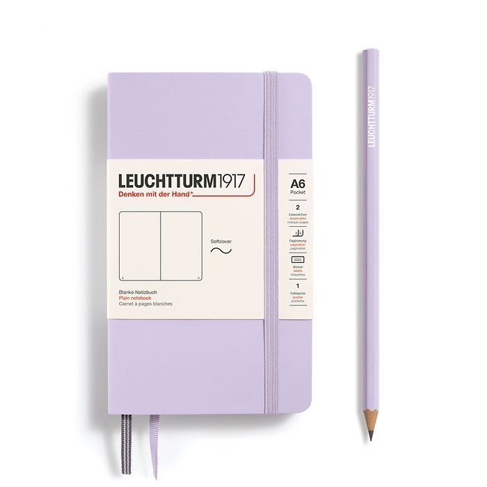 Leuchtturm A6 Softcover Notebook - Plain