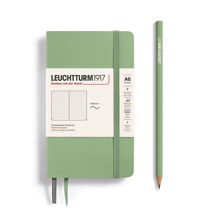 Leuchtturm A6 Softcover Notebook - Dot Grid