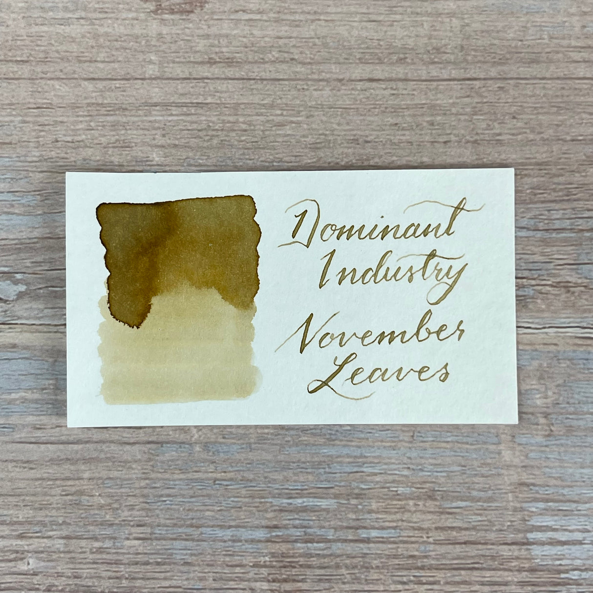 Dominant Industry November Leaves - 25ml Bottled Ink