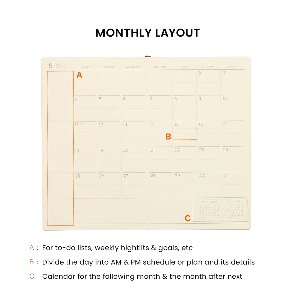 Hightide 2027 Planner Refills