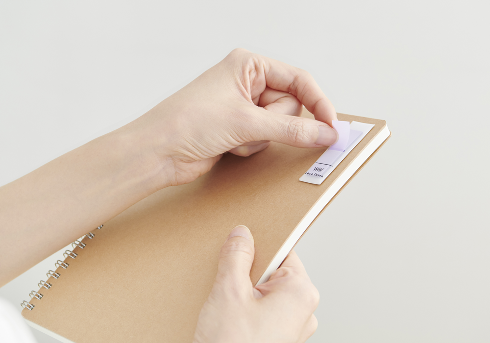 Kanmido Coco Fusen Color Sticky Notes - Medium