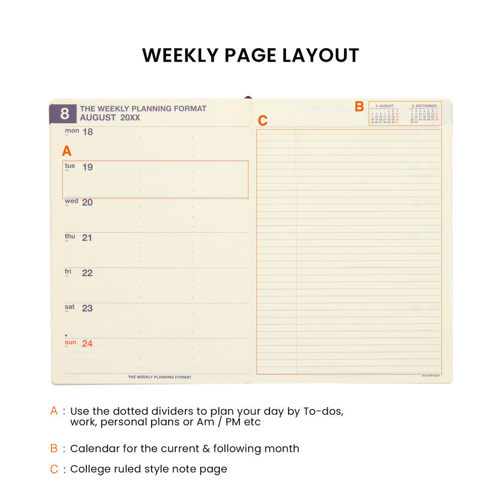 Hightide 2027 Planner Refills