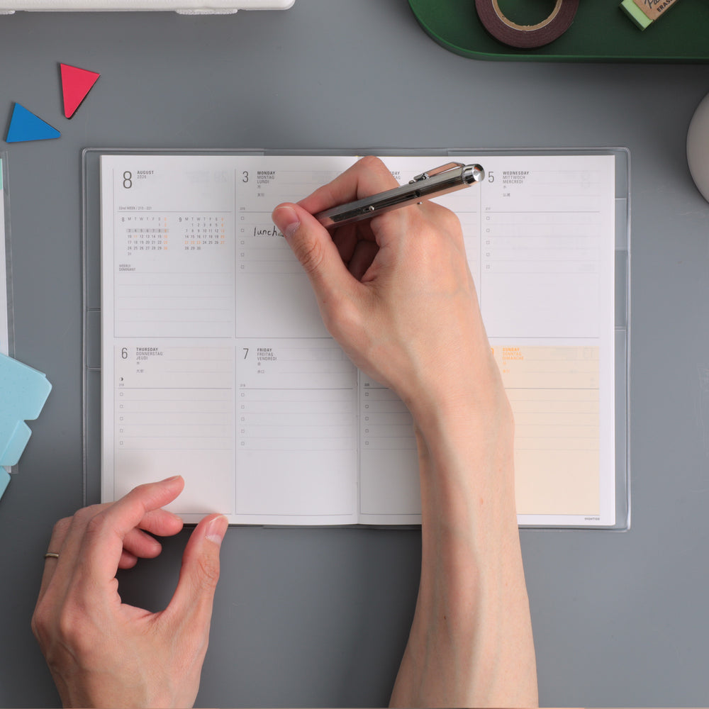 Hightide 2027 Weekly Diary Paper Cloth B6