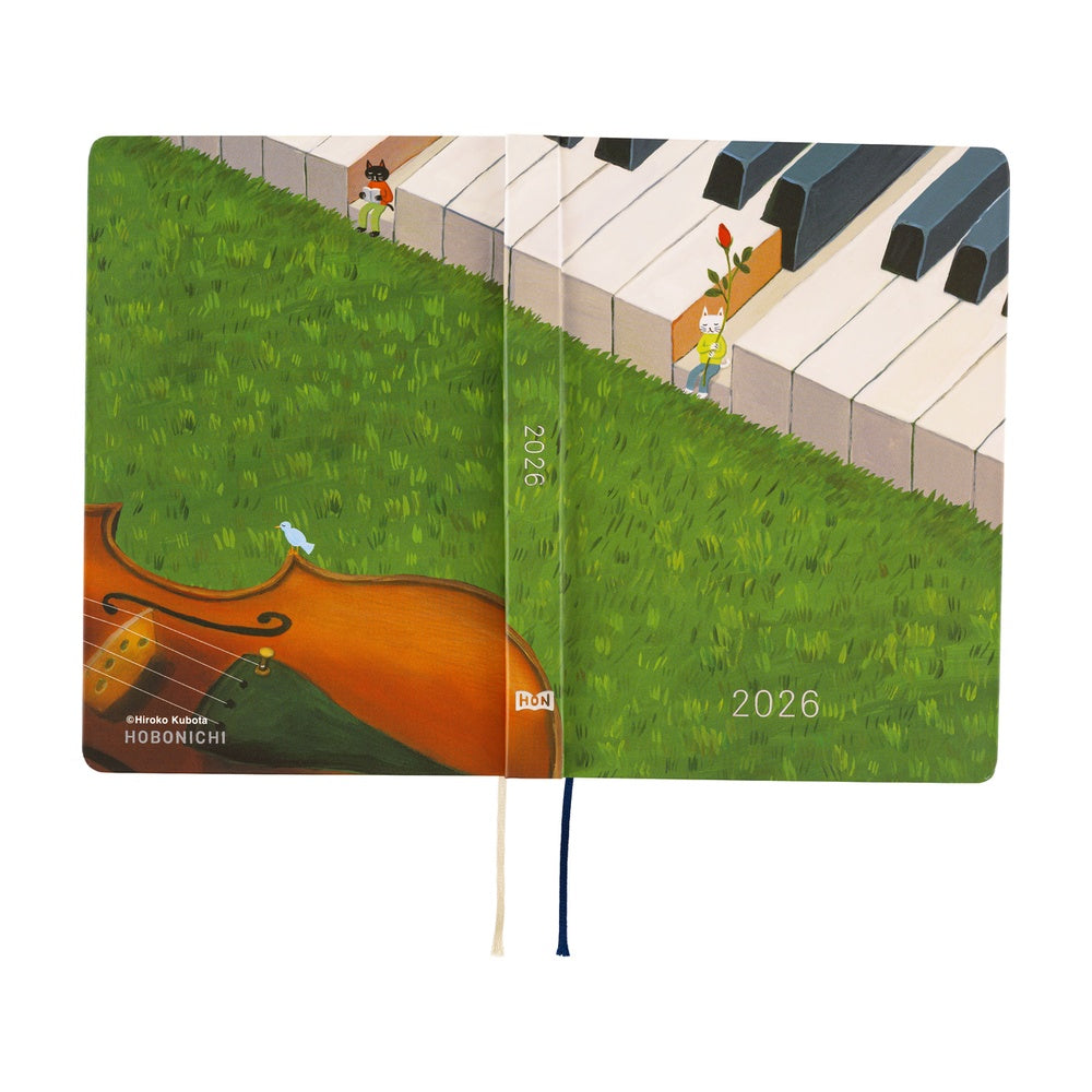 Hobonichi A6 Hon - Hiroko Kubota: Waiting on the Chord