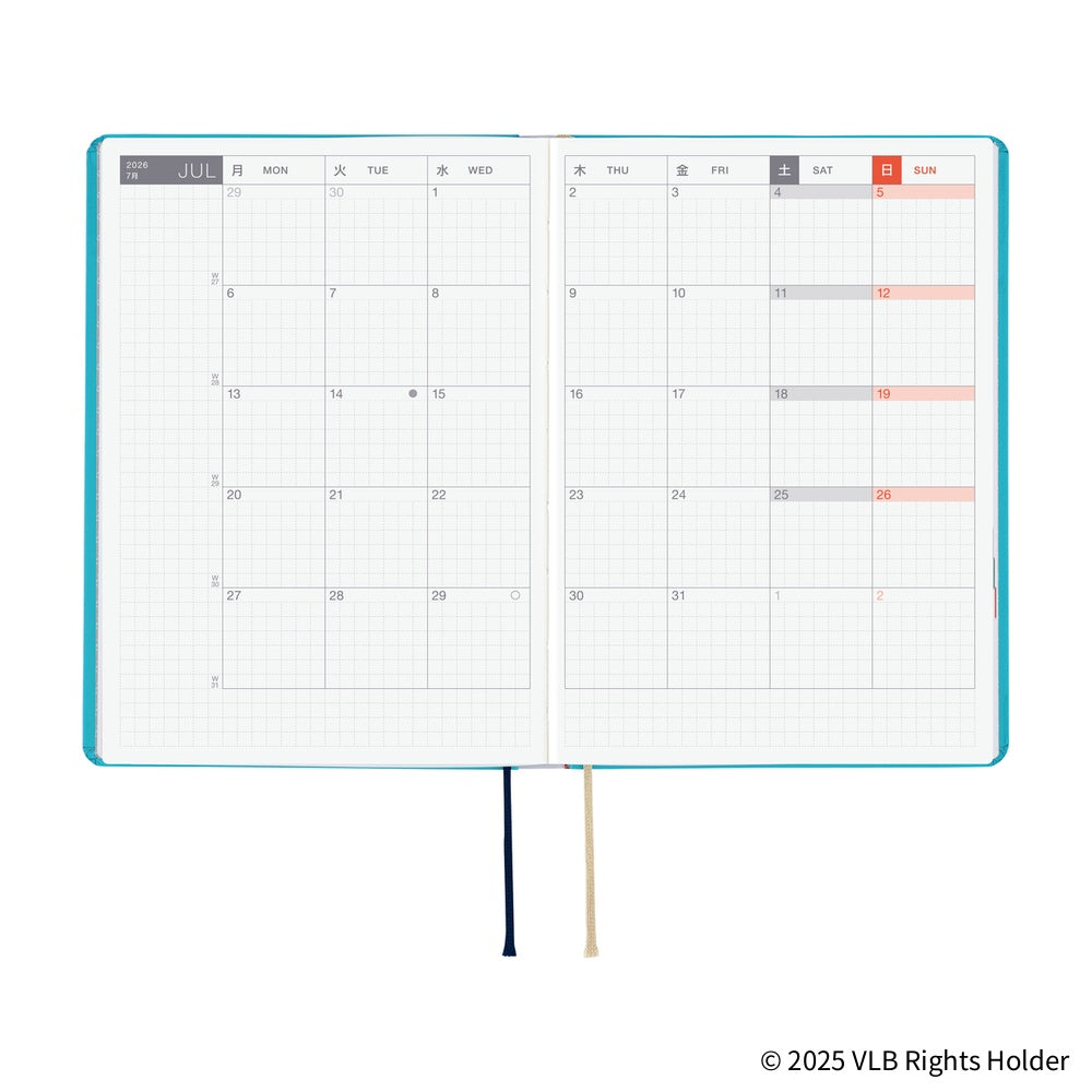 Hobonichi A6 Hon - Virginia Lee Burton: The Little House