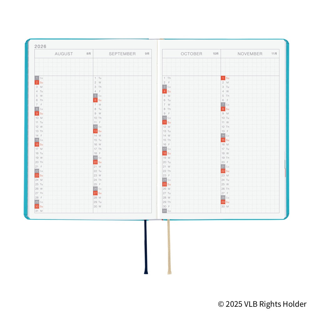 Hobonichi A6 Hon - Virginia Lee Burton: The Little House