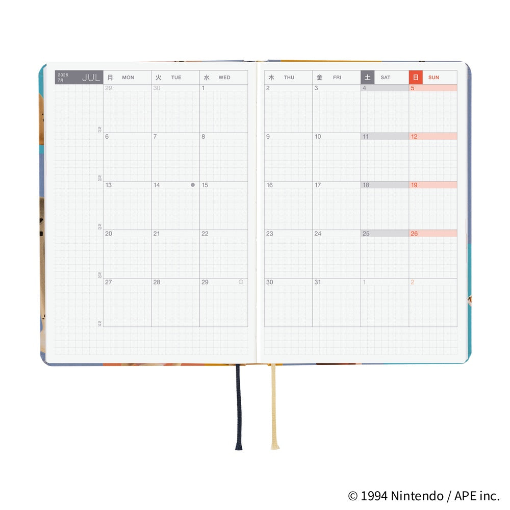 Hobonichi A6 Hon - MOTHER: Clay Figurines