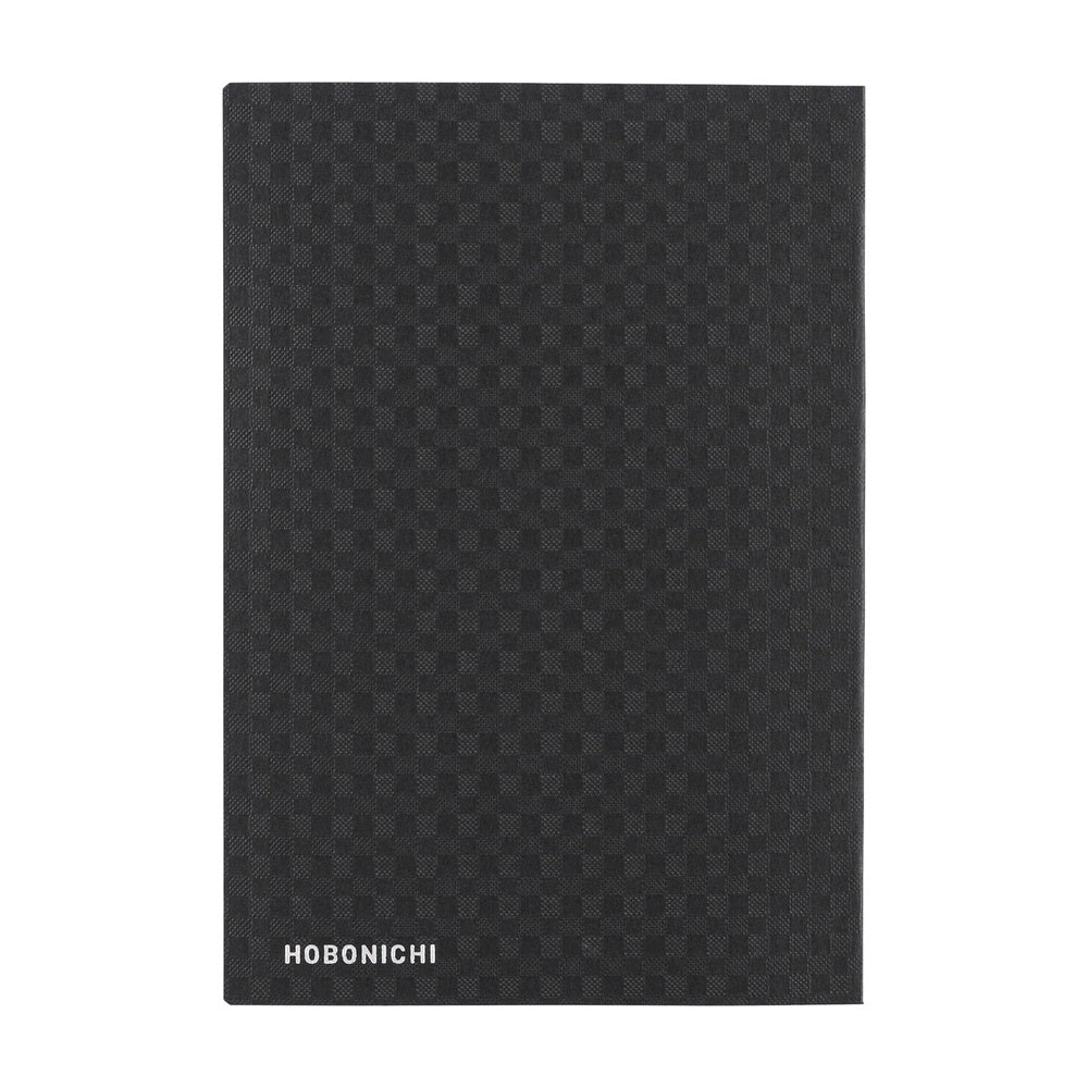 Hobonichi A6 Hon - Paper Series: Black Gingham