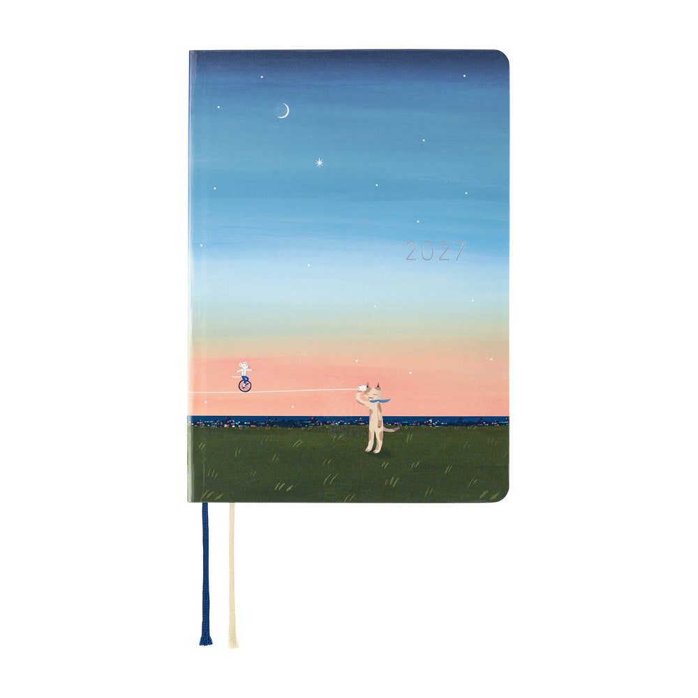 Hobonichi A6 Hon - Hiroko Kubota: String Telephone Until the Moon is Full