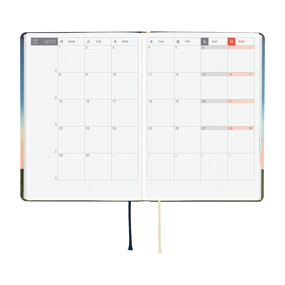 Hobonichi A6 Hon - Hiroko Kubota: String Telephone Until the Moon is Full
