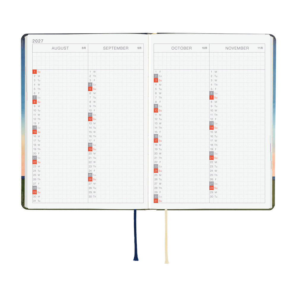 Hobonichi A6 Hon - Hiroko Kubota: String Telephone Until the Moon is Full